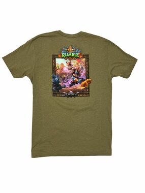 Blizzard Entertainment Hearthstone Video Game Rumble Short Sleeve T Shirt Top